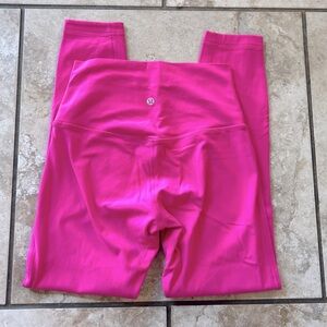 Sonic Pink Lululemon Align Leggings - 6